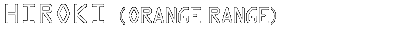 HIROKI (ORANGE RANGE)